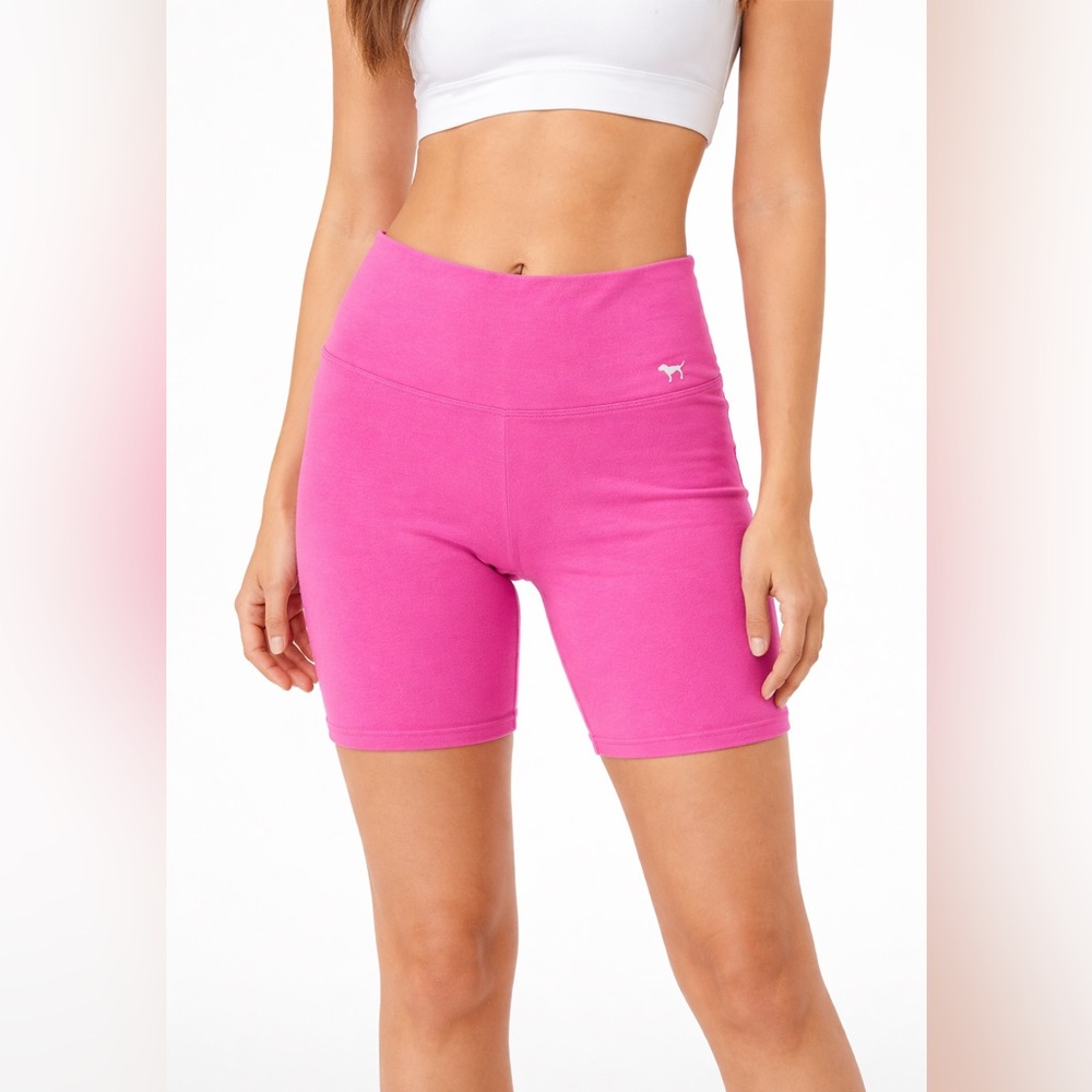 Victoria’s‎ Secret PINK Hot Pink Yoga Shorts 5” Inseam Size S